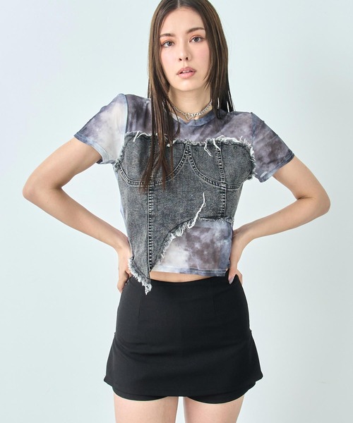 Джинсовый бюстье на застежке, бренд ANAP, цвет индиго-синий
Джинсовый бюстье на застежке, бренд ANAP, цвет индиго-синий