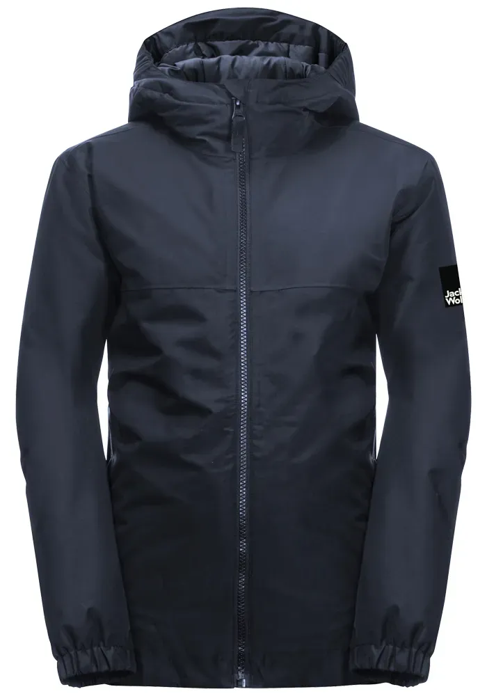Куртка Jack Wolfskin для активного отдыха "SPIRIT 2L INS JACKET Y", с капюшоном, синий 
Куртка Jack Wolfskin для активного отдыха "SPIRIT 2L INS JACKET Y", с капюшоном, синий