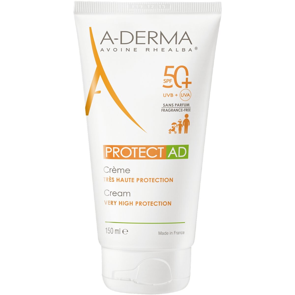 Pierre Fabre, A-Derma Protect-AD, крем, очень высокая защита, SPF50+, 150 мл
Pierre Fabre, A-Derma Protect-AD, крем, очень высокая защита, SPF50+, 150 мл