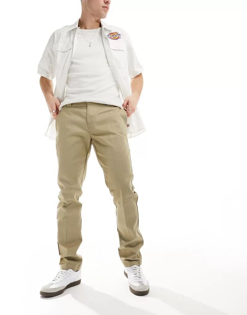 Узкие рабочие брюки чиносы цвета хаки Dickies 872, Коричневый, Узкие рабочие брюки чиносы цвета хаки Dickies 872
Узкие рабочие брюки чиносы цвета хаки Dickies 872, Коричневый, Узкие рабочие брюки чиносы цвета хаки Dickies 872