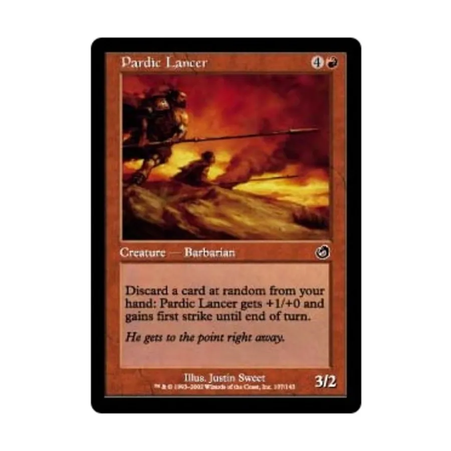 CCG Пардич Лансер (К), MTG - Torment
CCG Пардич Лансер (К), MTG - Torment