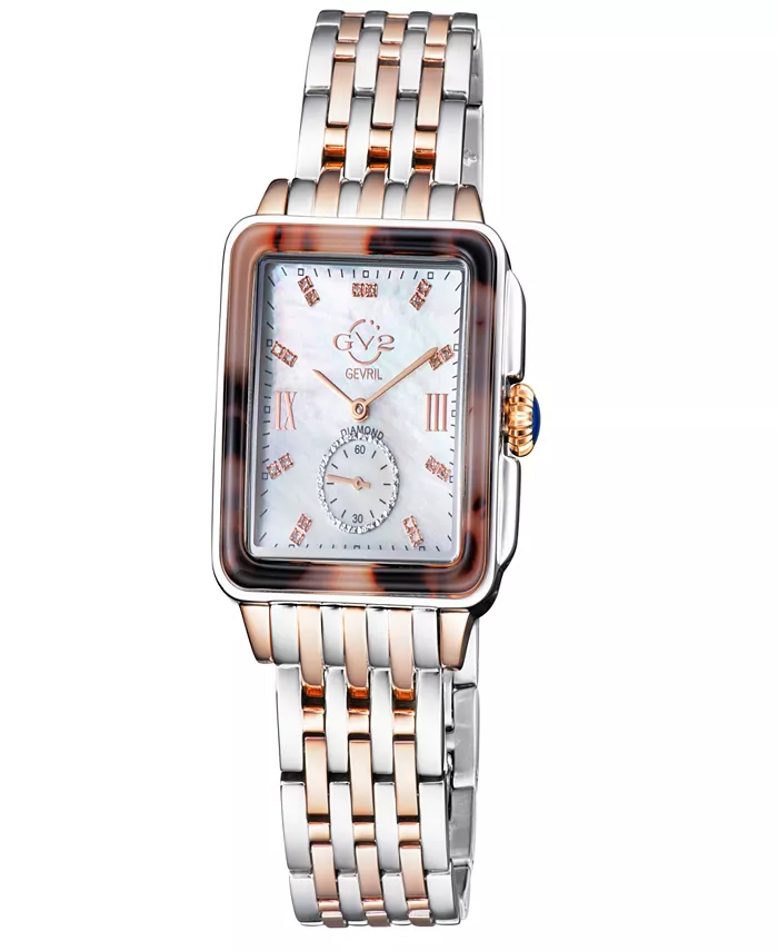 Женские часы Bari Tortoise с кварцевым механизмом Swiss Quartz, двухцветный браслет из нержавеющей стали, диаметр корпуса 34 мм Gevril
Женские часы Bari Tortoise с кварцевым механизмом Swiss Quartz, двухцветный браслет из нержавеющей стали, диаметр корпуса 34 мм Gevril