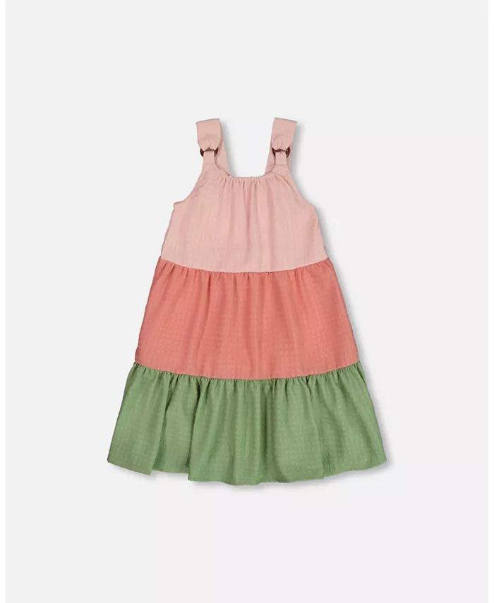 Детское платье-сарафан в стиле пеплум с цветными блоками Peach Pink And Green - для малышей и детей Deux par Deux, розовый
Детское платье-сарафан в стиле пеплум с цветными блоками Peach Pink And Green - для малышей и детей Deux par Deux, розовый