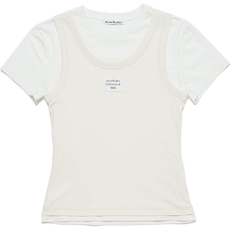 Многослойная футболка Acne Studios, белый
Многослойная футболка Acne Studios, белый