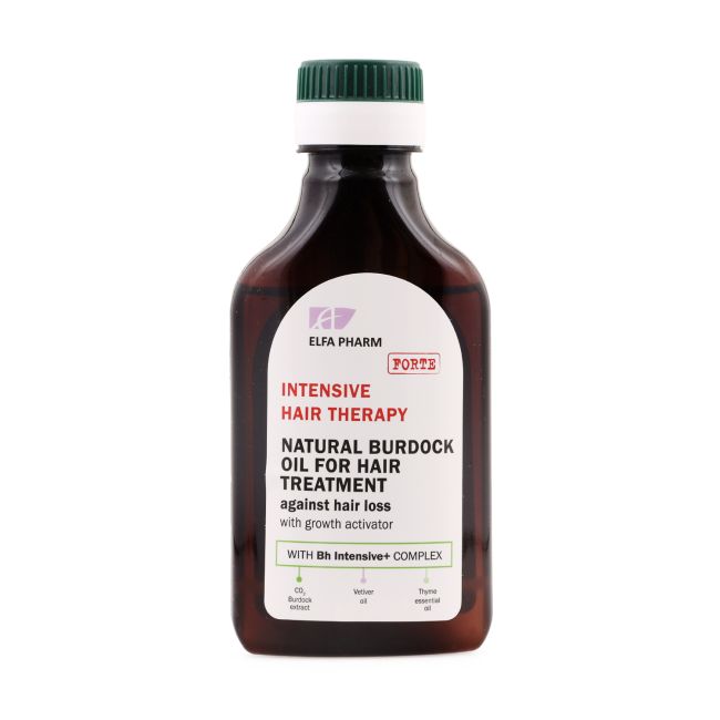 Натуральное репейное масло для волос Elfa Pharm, 100 мл
Натуральное репейное масло для волос Elfa Pharm, 100 мл