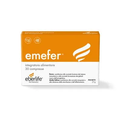 Эмефер 30 таблеток Eberlife Farmaceutici
Эмефер 30 таблеток Eberlife Farmaceutici