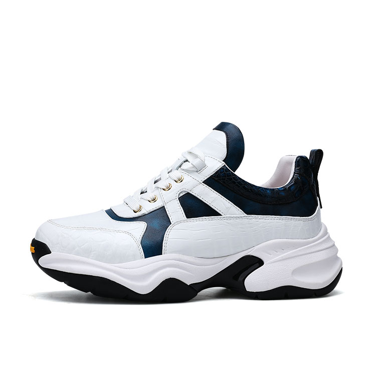 U7 Кроссовки Chunky мужские, белые, синие
U7 Кроссовки Chunky мужские, белые, синие