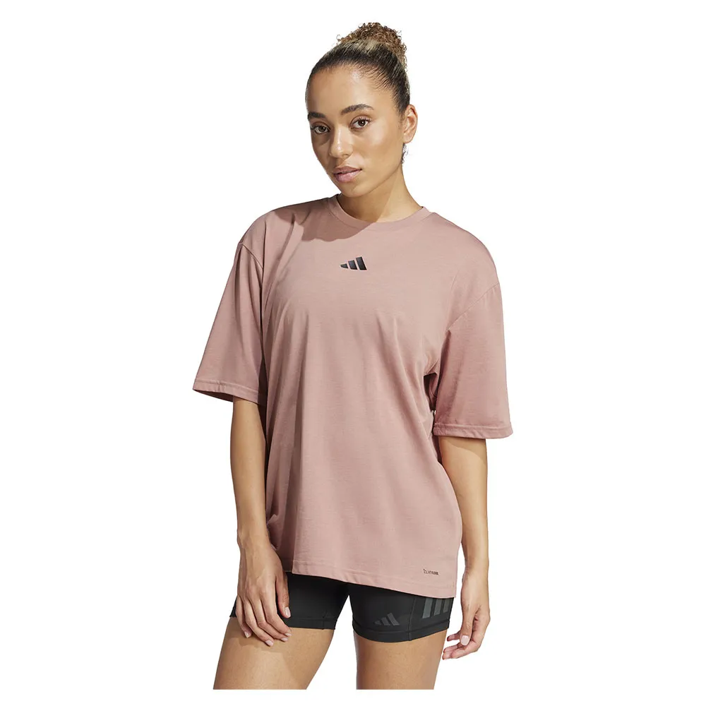 Футболка с коротким рукавом спортивная adidas Climacool One Rep At A Time Graphic, розовый 
Футболка с коротким рукавом спортивная adidas Climacool One Rep At A Time Graphic, розовый