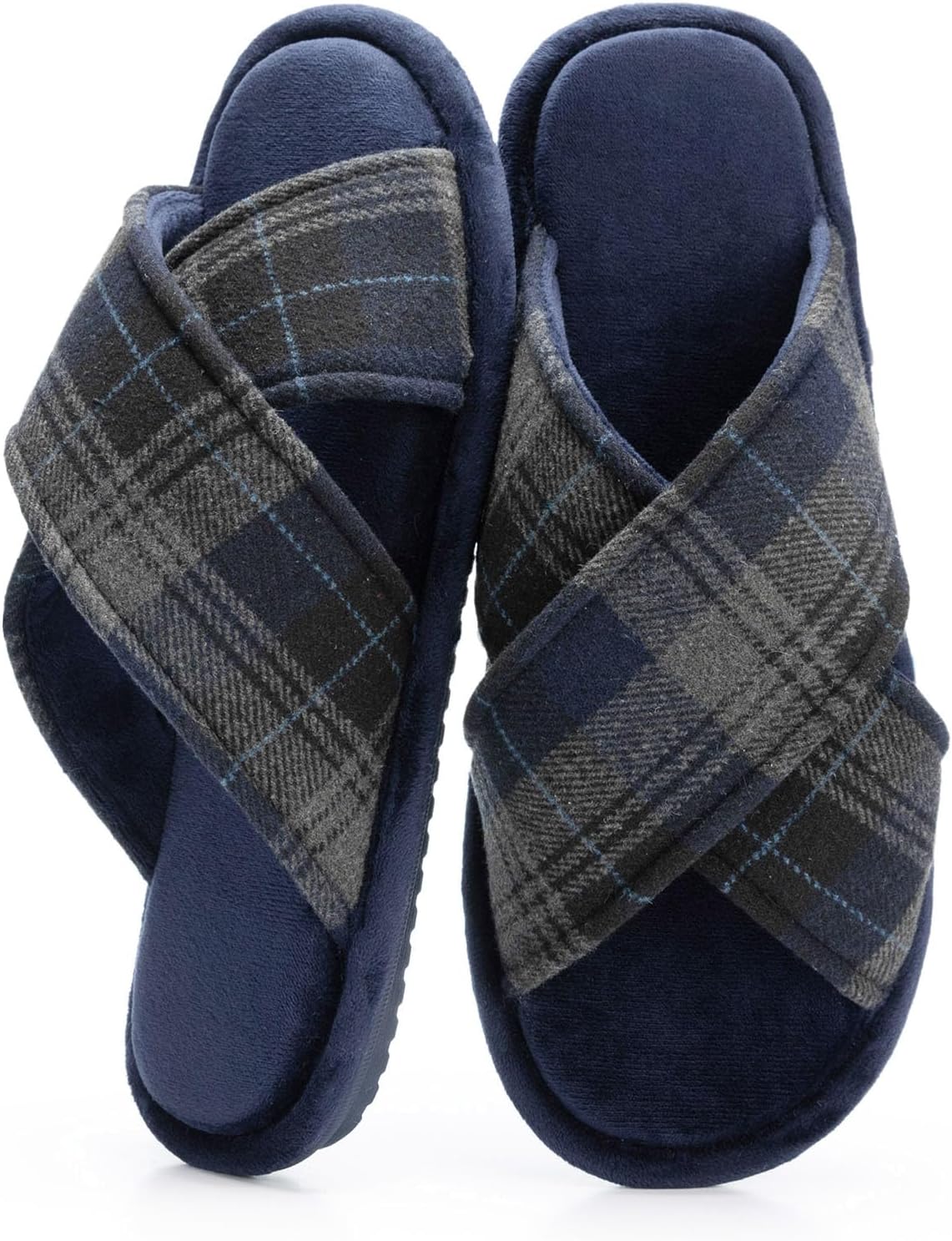 Мужские уютные домашние тапочки GOEWY с перекрестным ремешком, с мягкой подошвой из памяти формы, мягкие, нескользящие, для дома, летние дышащие тапочки, синий
Мужские уютные домашние тапочки GOEWY с перекрестным ремешком, с мягкой подошвой из памяти формы, мягкие, нескользящие, для дома, летние дышащие тапочки, синий