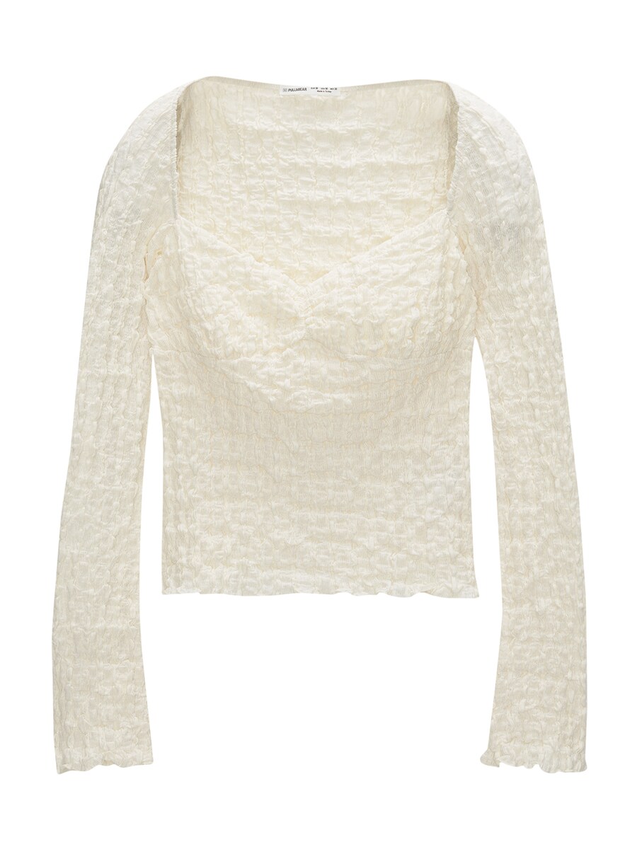 Лонгслив Pull&Bear Pull&Bear , Ecru
Лонгслив Pull&Bear Pull&Bear , Ecru