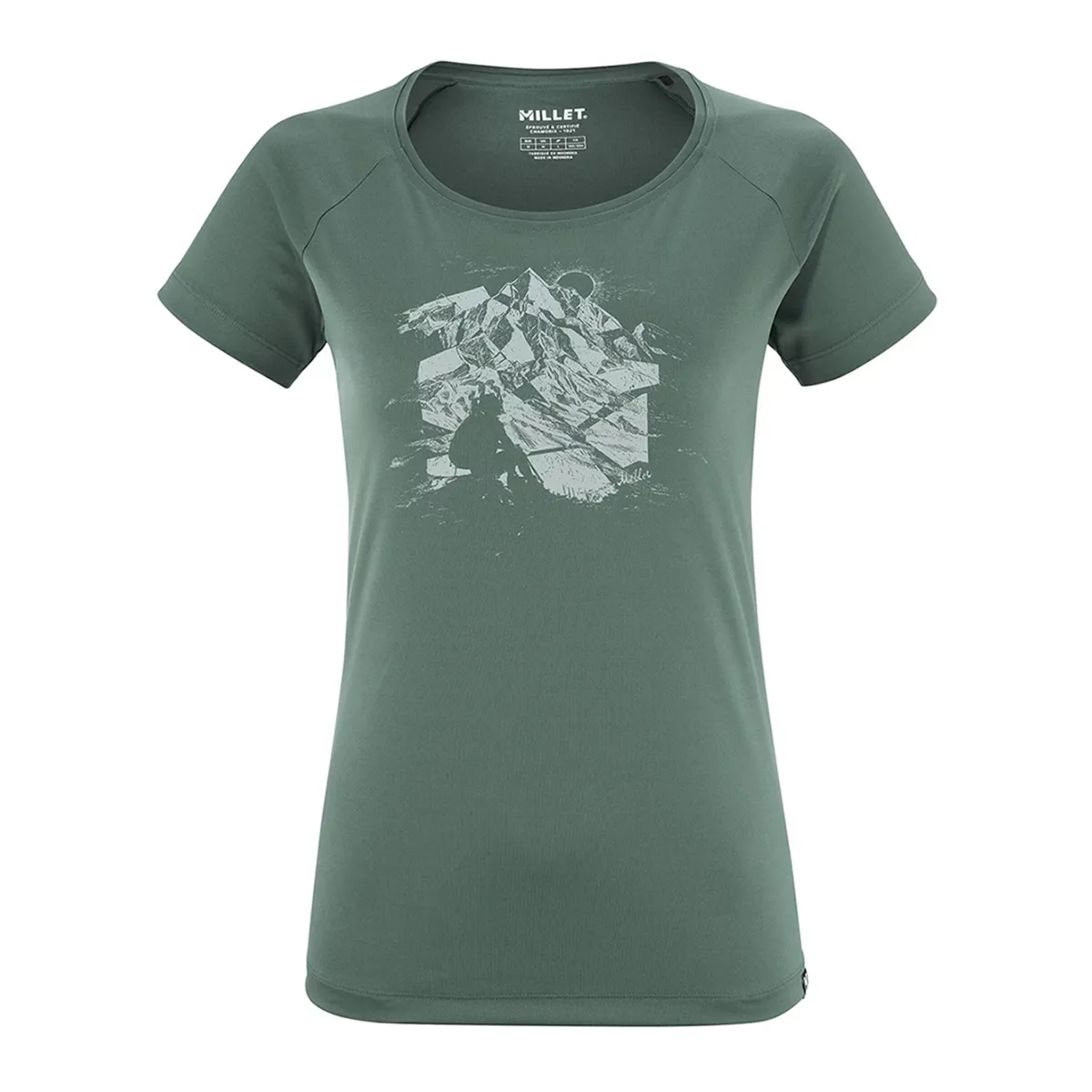 TANA TS SS W женская футболка Millet, зеленый 
TANA TS SS W женская футболка Millet, зеленый