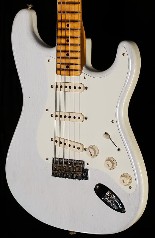 Электрогитара Fender Custom Shop Willcutt True '57 Stratocaster Journeyman Relic White Blonde 57 V
Электрогитара Fender Custom Shop Willcutt True '57 Stratocaster Journeyman Relic White Blonde 57 V