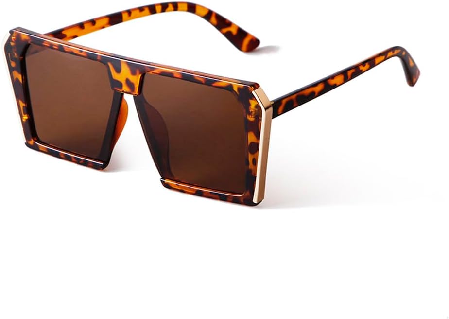 Солнцезащитные винтажные солнцезащитные очки большого размера с защитой от УФ-излучения для женщин и мужчин, в стиле ретро с металлическими краями, фиолетовые зеркальные MTZJH, One Color
Солнцезащитные винтажные солнцезащитные очки большого размера с защитой от УФ-излучения для женщин и мужчин, в стиле ретро с металлическими краями, фиолетовые зеркальные MTZJH, One Color