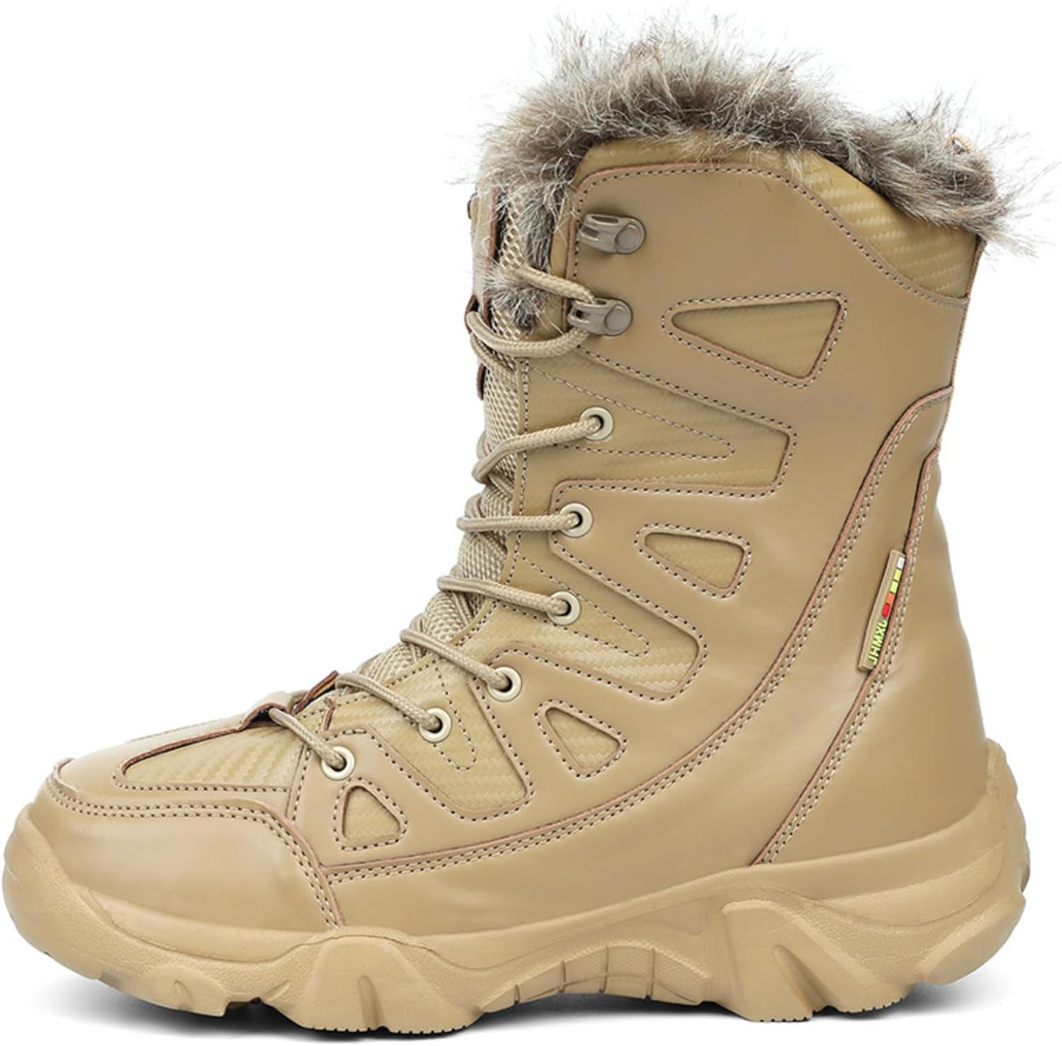 Мужские зимние снежные ботинки MACEFIL с меховой подкладкой, утепленные, водонепроницаемые, противоскользящие, удобные теплые ботинки для холодной погоды, хаки
Мужские зимние снежные ботинки MACEFIL с меховой подкладкой, утепленные, водонепроницаемые, противоскользящие, удобные теплые ботинки для холодной погоды, хаки