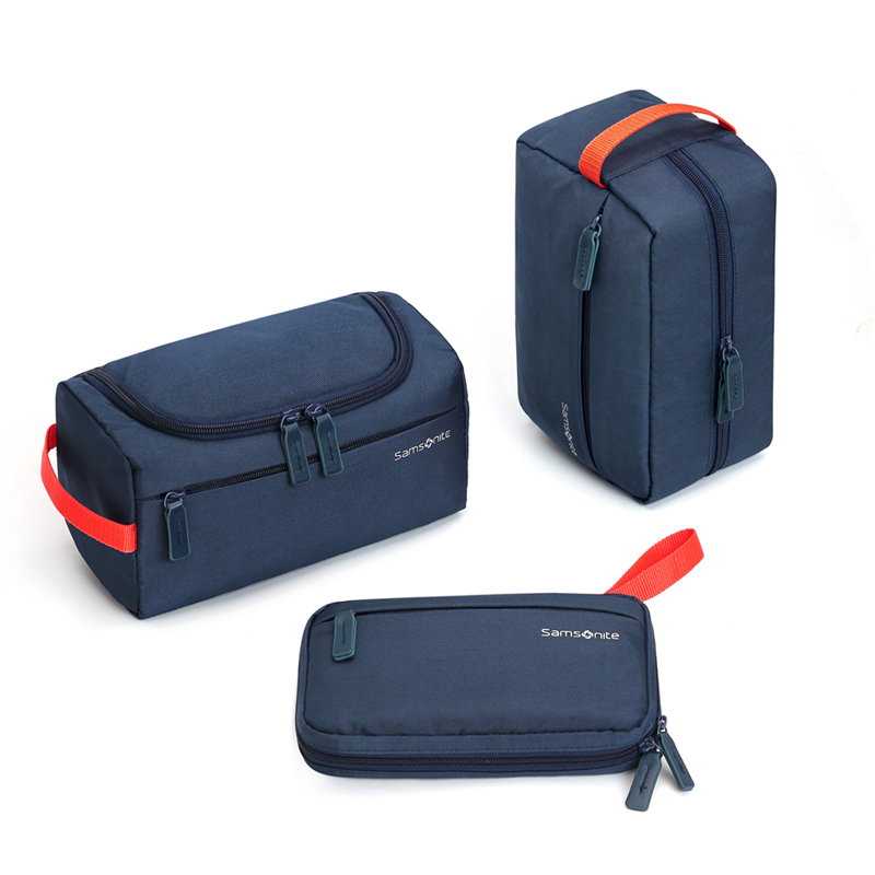 Samsonite Полиэстер косметичка, унисекс синяя сумка для хранения
Samsonite Полиэстер косметичка, унисекс синяя сумка для хранения