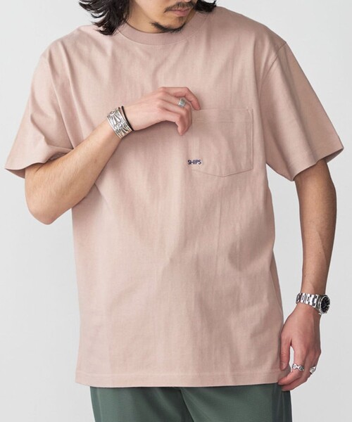 Мини-футболка с логотипом и карманом SHIPS, розовый
Мини-футболка с логотипом и карманом SHIPS, розовый