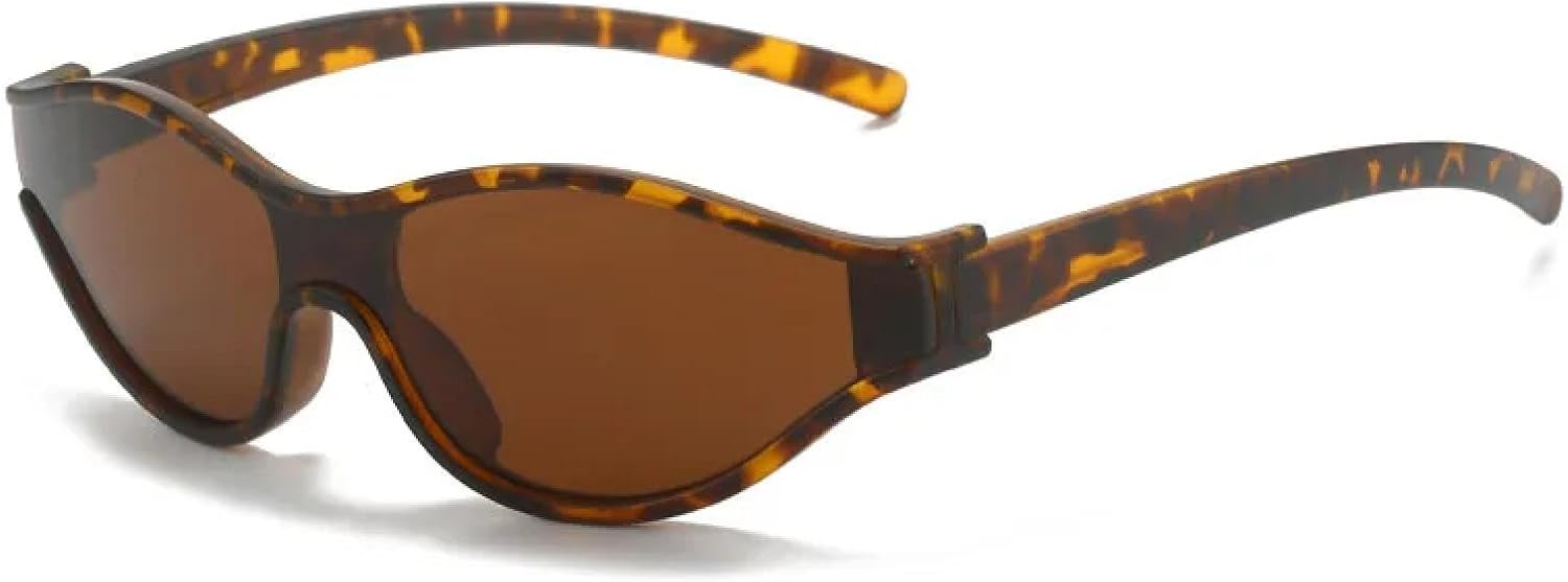 Спортивные очки в винтажном панк-стиле, очки для вождения, мужские солнцезащитные очки для женщин, винтажные очки с защитой от УФ-излучения UV400 TKKTLLT, Leopard Brown
Спортивные очки в винтажном панк-стиле, очки для вождения, мужские солнцезащитные очки для женщин, винтажные очки с защитой от УФ-излучения UV400 TKKTLLT, Leopard Brown