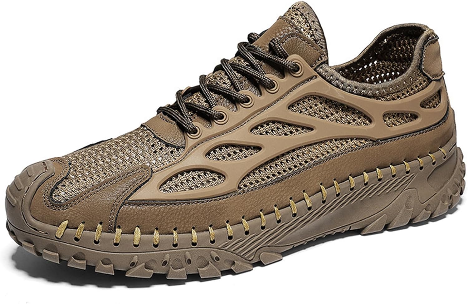 Мужские ручной работы дышащие нескользящие походные и альпинистские кроссовки на шнуровке, ультралегкие, с эластичной сеткой, удобные спортивные слипоны-лоферы, летние легкие повседневные кроссовки Enjgu, коричневый
Мужские ручной работы дышащие нескользящие походные и альпинистские кроссовки на шнуровке, ультралегкие, с эластичной сеткой, удобные спортивные слипоны-лоферы, летние легкие повседневные кроссовки Enjgu, коричневый