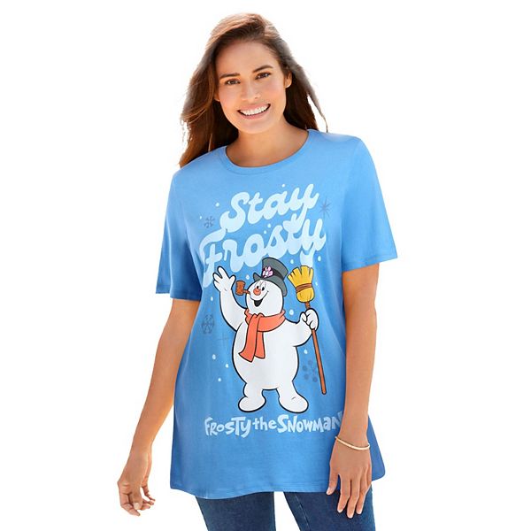 Футболка Disney Blue Frosty the Snowman для женщин plus size Ellos
Футболка Disney Blue Frosty the Snowman для женщин plus size Ellos