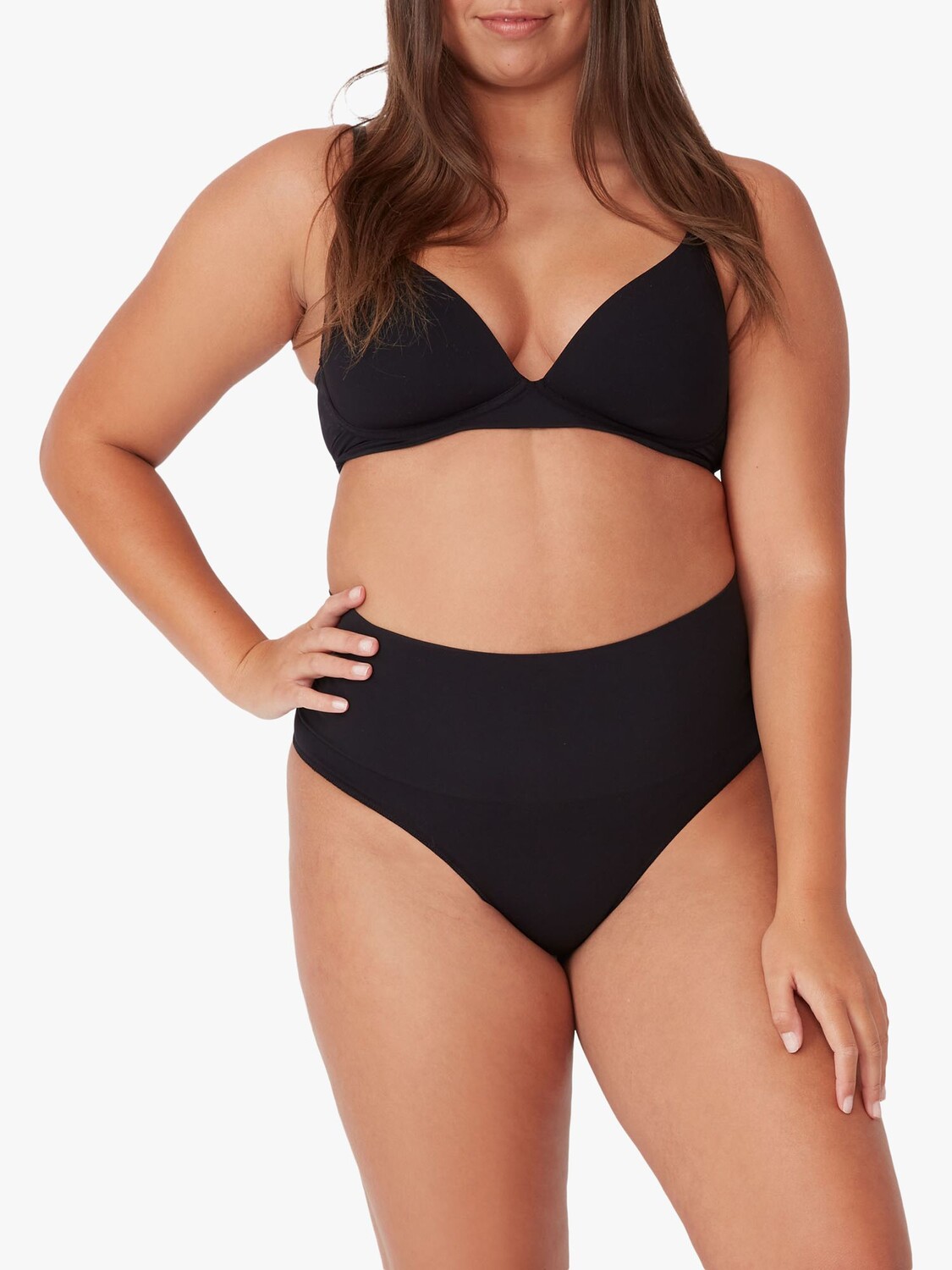 Бесшовные трусы-стринги Ambra Smoothies, упаковка из 2 шт., черные
Бесшовные трусы-стринги Ambra Smoothies, упаковка из 2 шт., черные