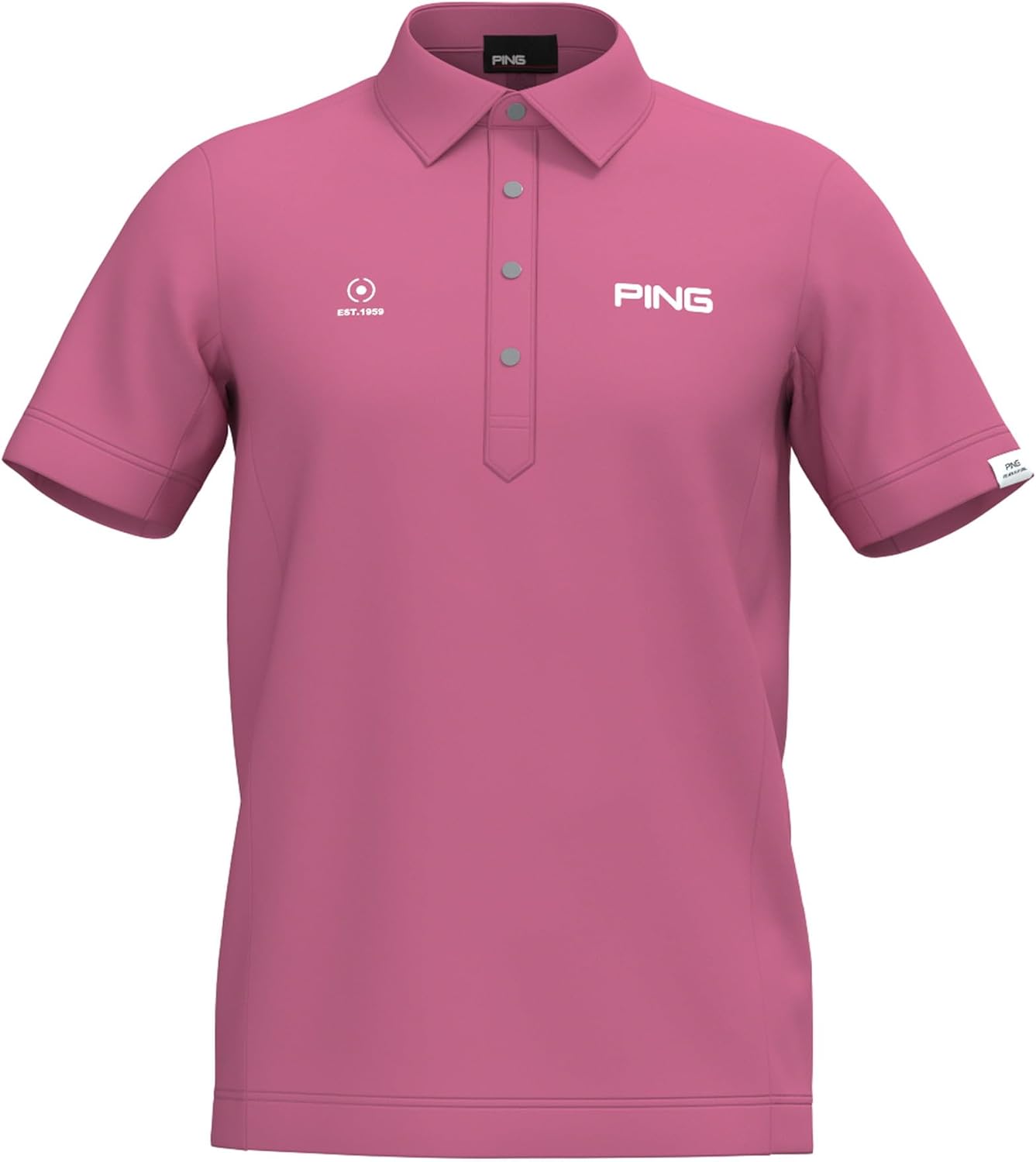 Футболка-поло с коротким рукавом Pin Apparel 621-6160303 (Aero Cool: впитывающая, быстросохнущая) / Мужская Ping Apparel, розовый
Футболка-поло с коротким рукавом Pin Apparel 621-6160303 (Aero Cool: впитывающая, быстросохнущая) / Мужская Ping Apparel, розовый