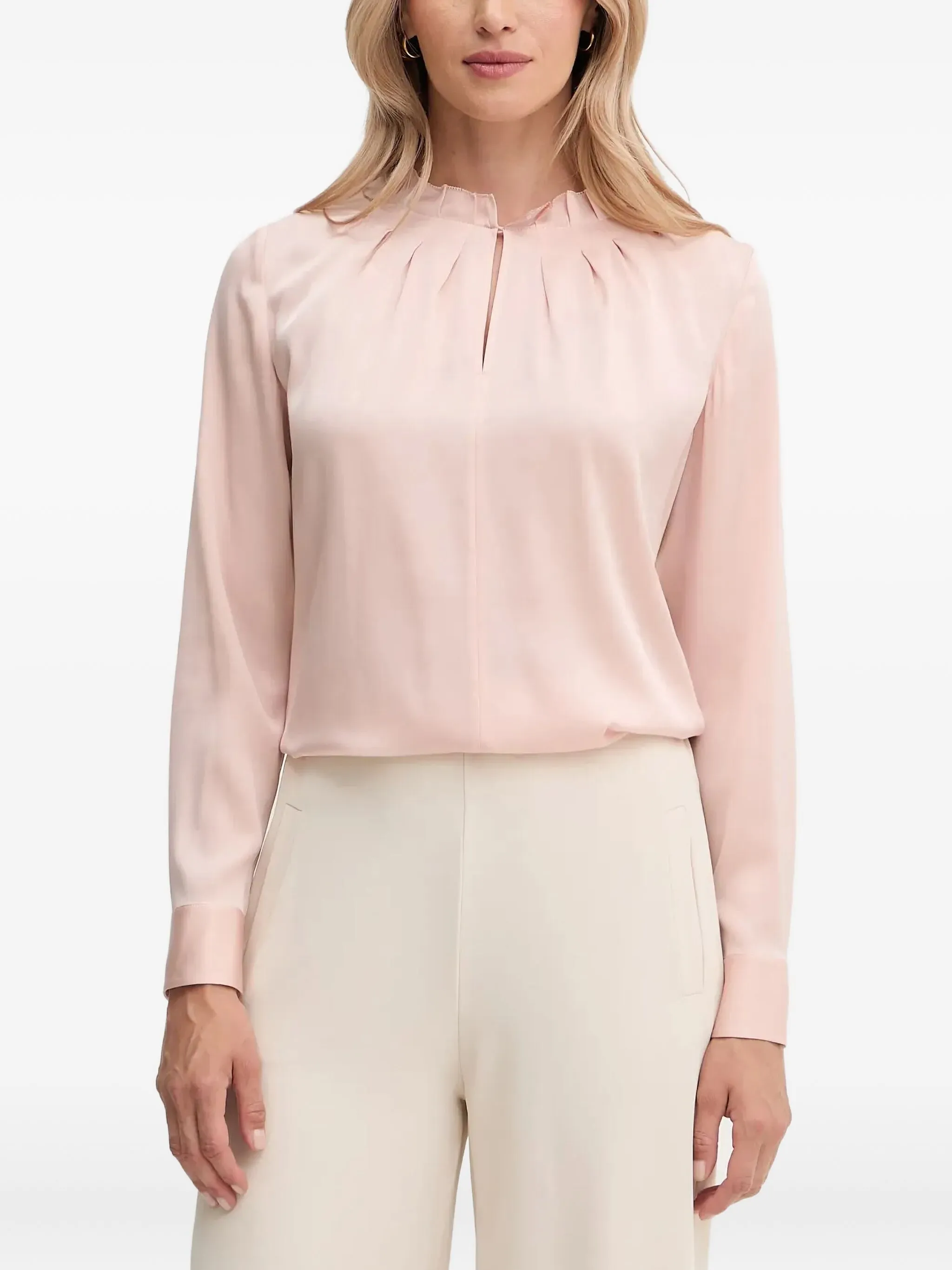 Блузка с оборками Boss, розовый
Блузка с оборками Boss, розовый