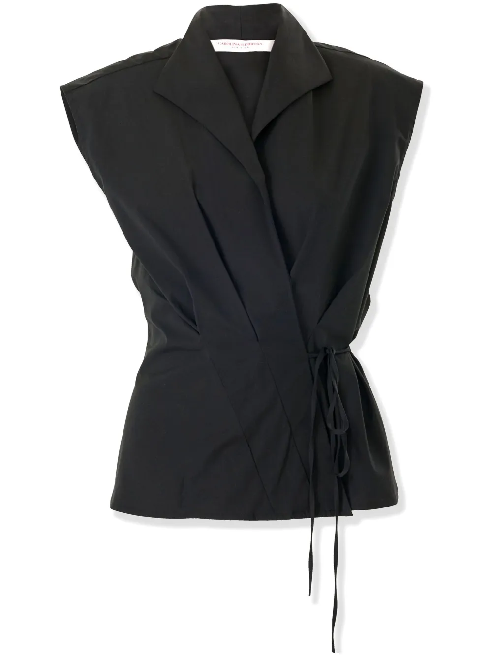 Топ с запахом Carolina Herrera, черный
Топ с запахом Carolina Herrera, черный