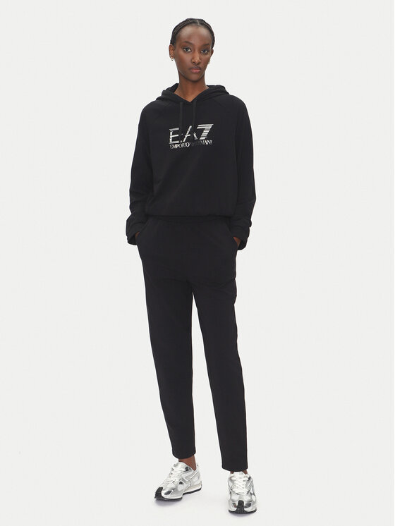 Спортивный костюм обычный крой 7W000122 AF12502 UC001 Ea7 Emporio Armani, черный 
Спортивный костюм обычный крой 7W000122 AF12502 UC001 Ea7 Emporio Armani, черный