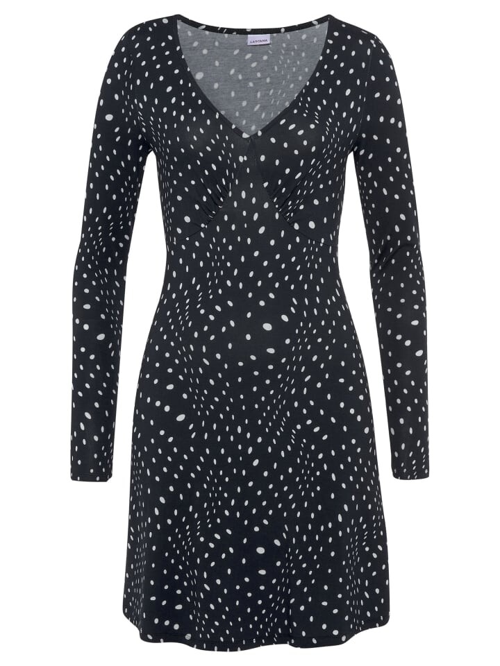 Длинное платье LASCANA A Linien, цвет black-white
Длинное платье LASCANA A Linien, цвет black-white