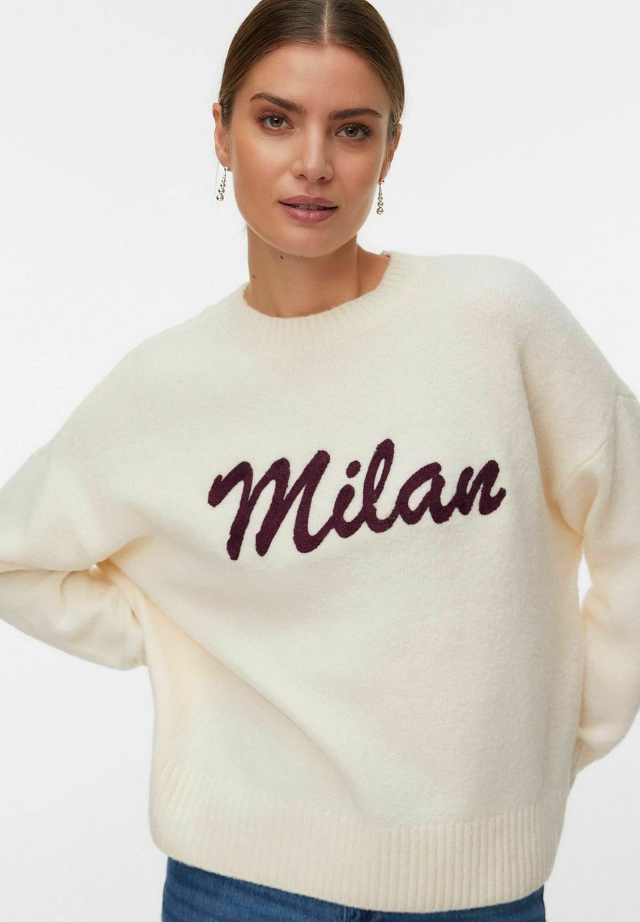 Джемпер Vero Moda VMBOOM LS O-NECK TEXT, Birch/White
Джемпер Vero Moda VMBOOM LS O-NECK TEXT, Birch/White