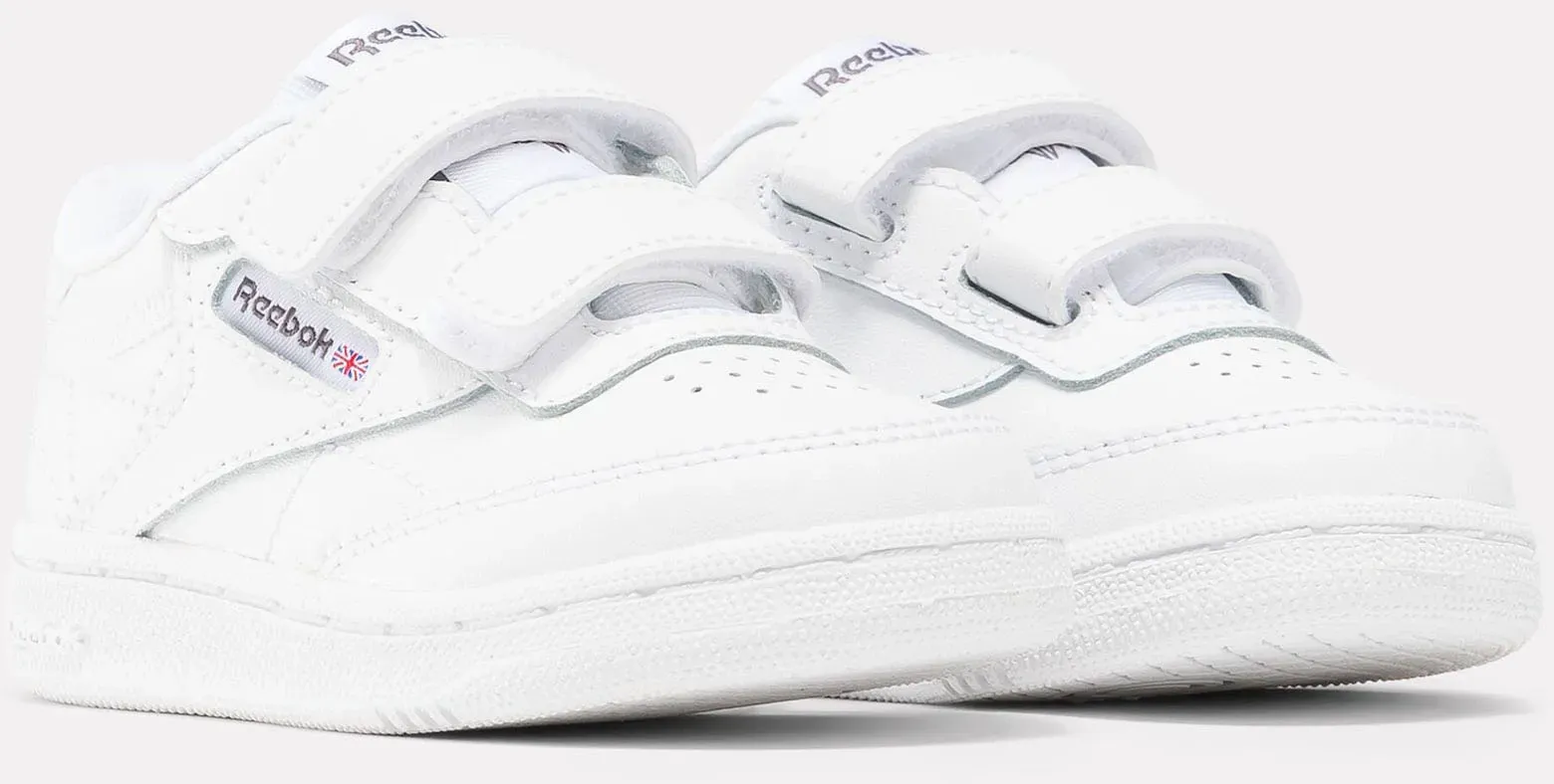 Кроссовки Reebok Classic "CLUB C 2V 2.0", для младенцев и малышей с застежкой-липучкой, белый
Кроссовки Reebok Classic "CLUB C 2V 2.0", для младенцев и малышей с застежкой-липучкой, белый