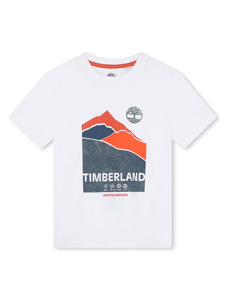 Футболка Timberland, белый 
Футболка Timberland, белый