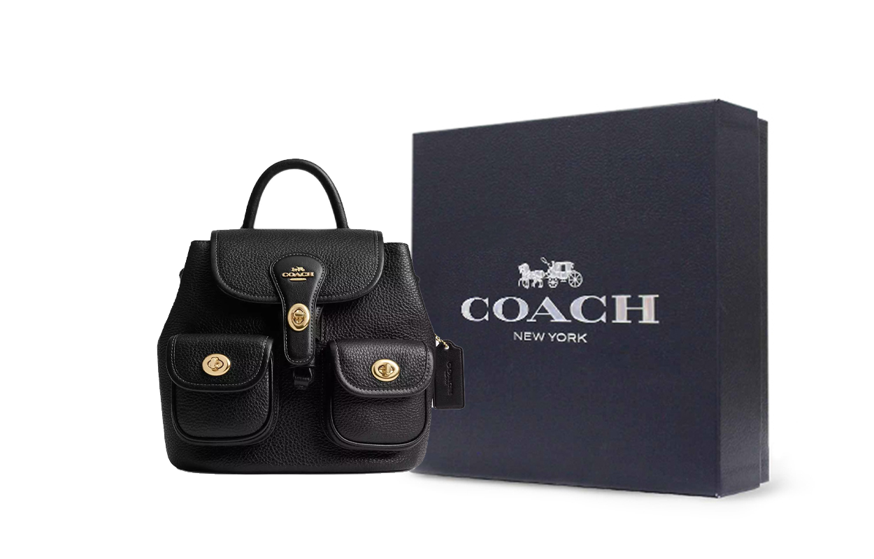 COACH Рюкзак женский Hadley Smooth Leather Backpack Medium черный
COACH Рюкзак женский Hadley Smooth Leather Backpack Medium черный