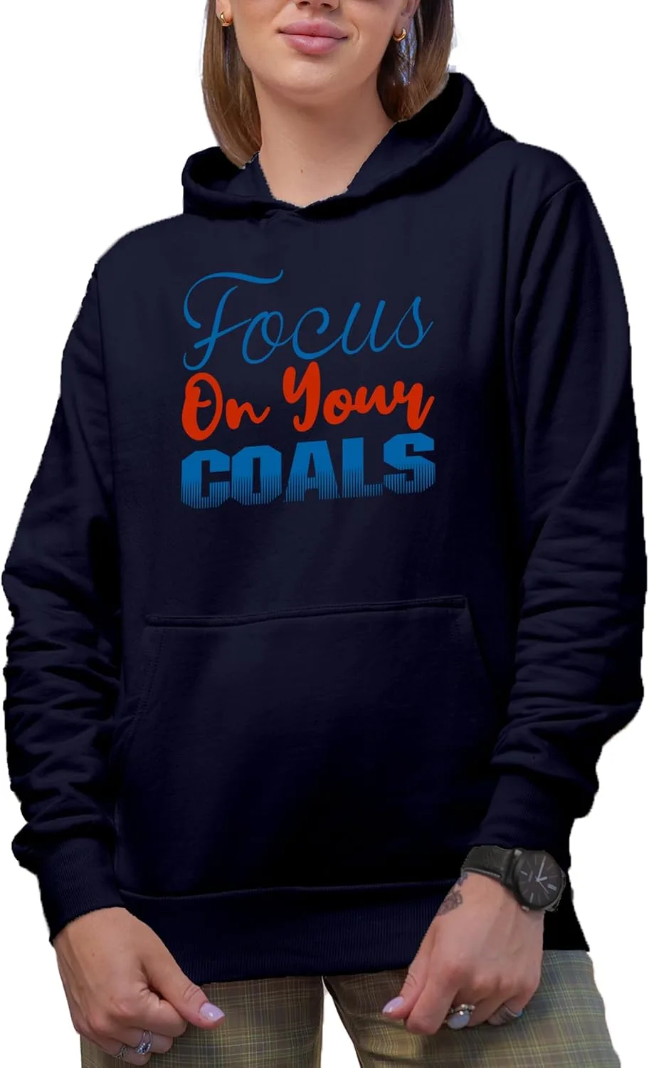 Толстовка с капюшоном Focus On Your Goals Make Your Mark Design
Толстовка с капюшоном Focus On Your Goals Make Your Mark Design