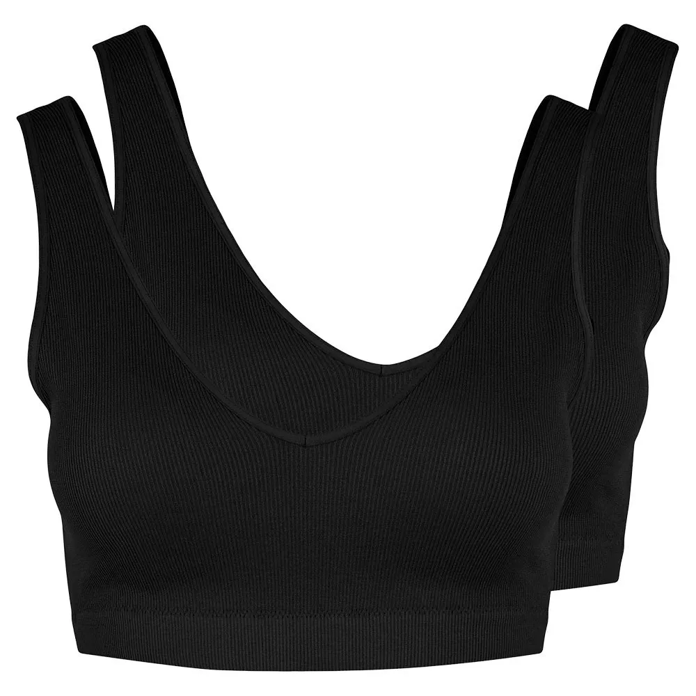 Бюстгальтер Pieces Symmi Rib 2 units, черный
Бюстгальтер Pieces Symmi Rib 2 units, черный