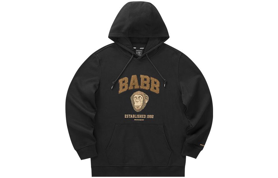 Веселая серия монстров Толстовка Мужская Skechers, Угольно-черный 
Веселая серия монстров Толстовка Мужская Skechers, Угольно-черный