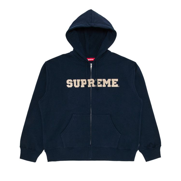 Толстовка Supreme Collegiate Appliqué Zip Up Hooded Sweatshirt, Navy
Толстовка Supreme Collegiate Appliqué Zip Up Hooded Sweatshirt, Navy