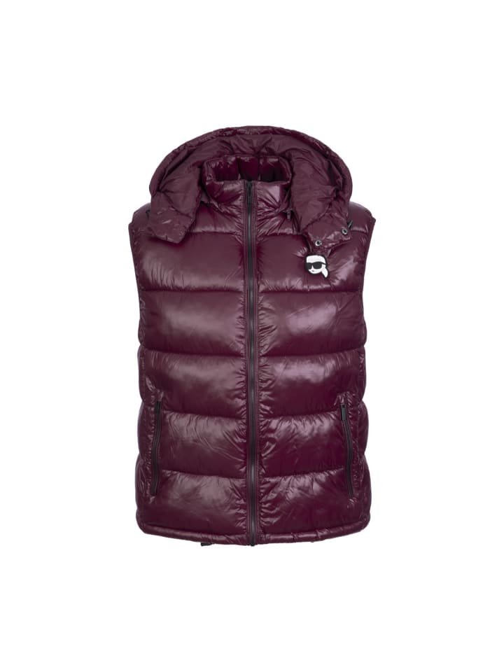 Karl Lagerfeld Стеганый жилет 505023 бордового цвета
Karl Lagerfeld Стеганый жилет 505023 бордового цвета