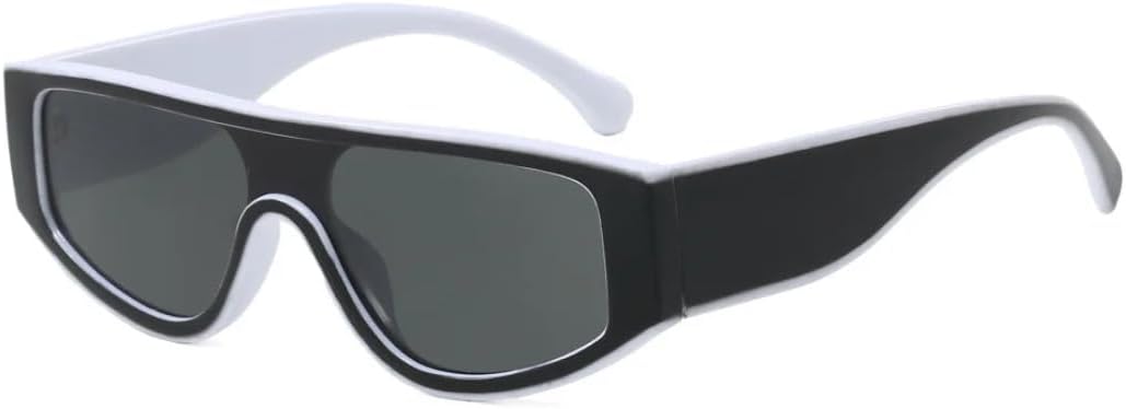 Сексуальные женские солнцезащитные очки «кошачий глаз», женские и мужские винтажные очки в стиле панк, плоская верхняя часть, популярные цельные очки с защитой от УФ-излучения UV400 HHZZYVY, White Black Black
Сексуальные женские солнцезащитные очки «кошачий глаз», женские и мужские винтажные очки в стиле панк, плоская верхняя часть, популярные цельные очки с защитой от УФ-излучения UV400 HHZZYVY, White Black Black