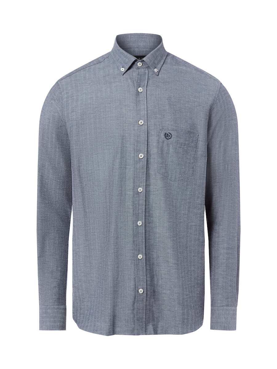Рубашка на пуговицах классического кроя bugatti, индиго
Рубашка на пуговицах классического кроя bugatti, индиго