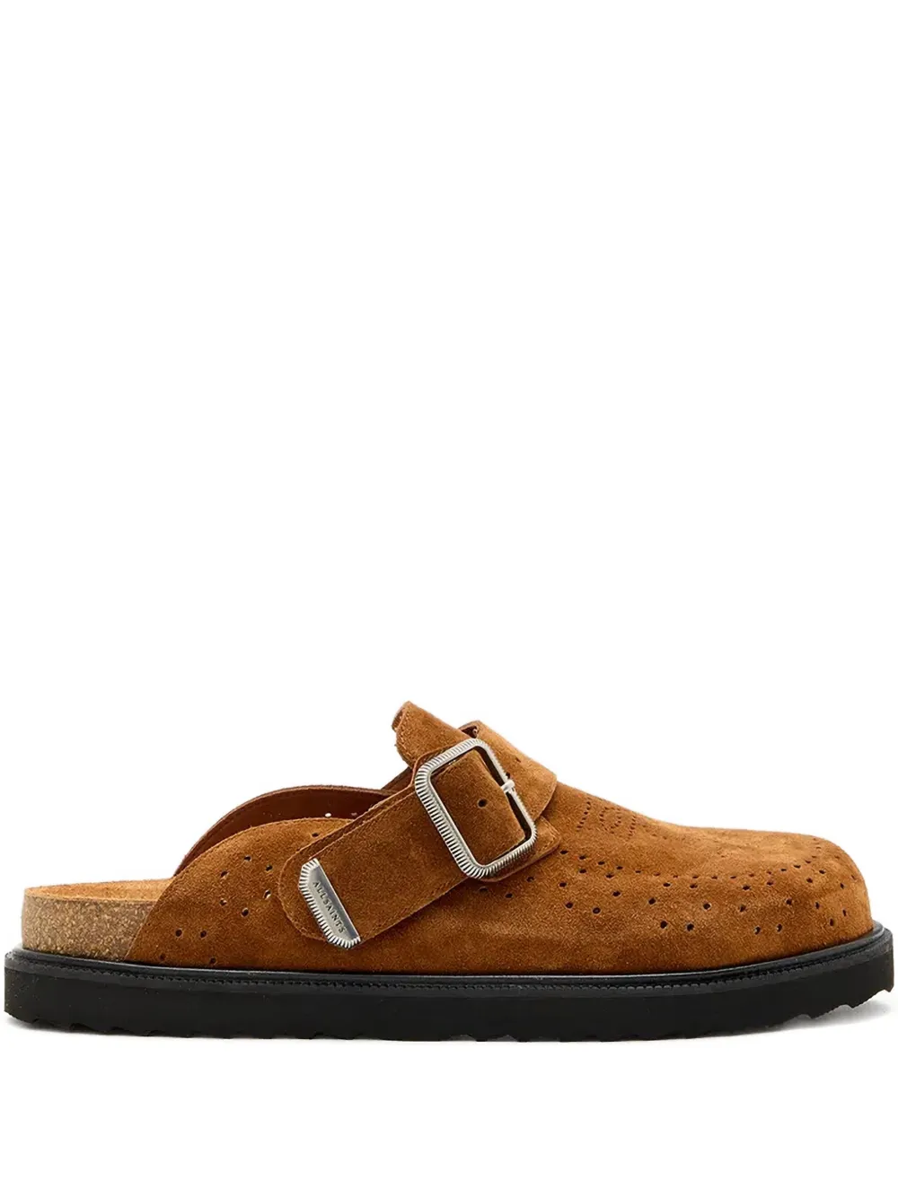 Мюли с перфорацией AllSaints, коричневый
Мюли с перфорацией AllSaints, коричневый