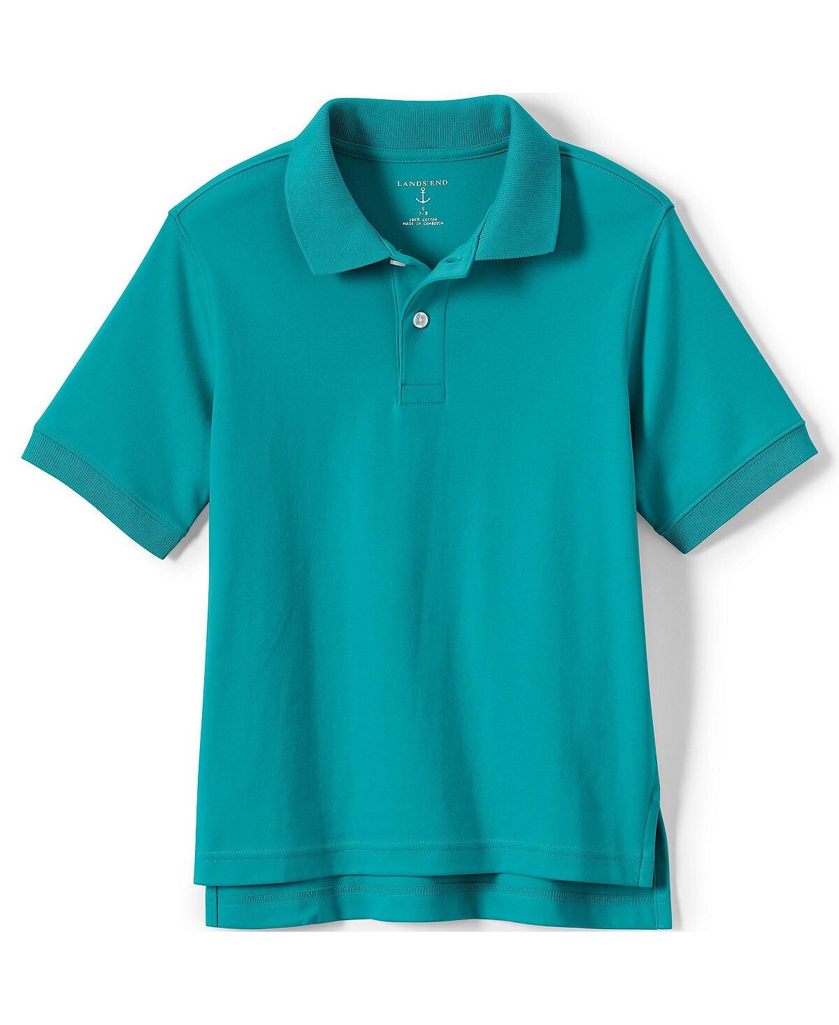 Школьная форма, детская рубашка-поло с короткими рукавами и интерлоком Lands' End
Школьная форма, детская рубашка-поло с короткими рукавами и интерлоком Lands' End