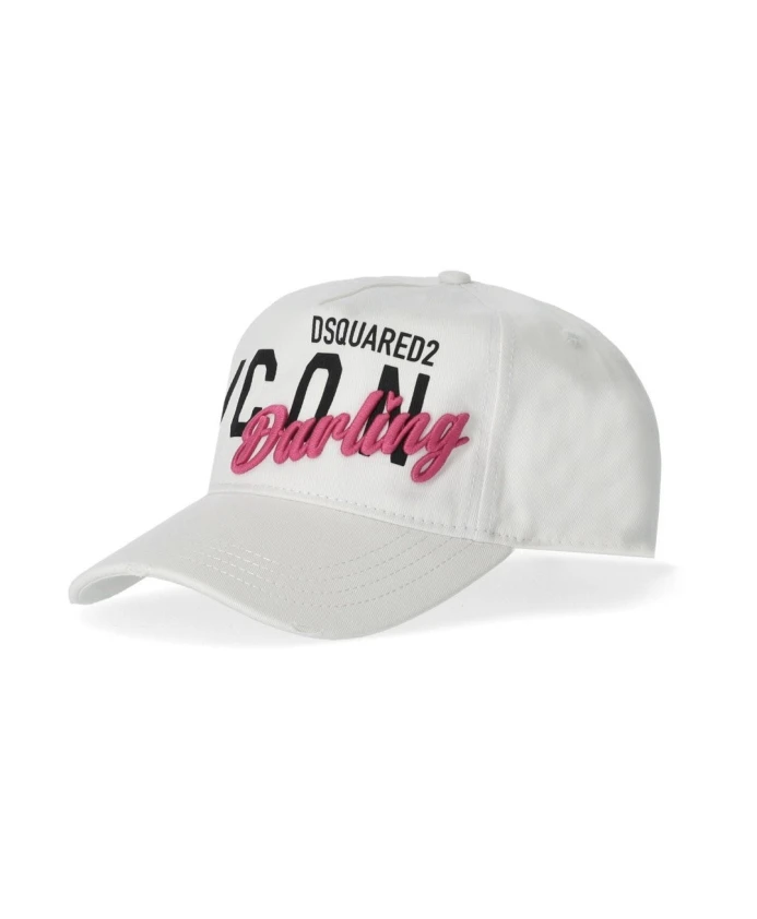 Бейсболка Icon Darling белого цвета Dsquared2, белый
Бейсболка Icon Darling белого цвета Dsquared2, белый