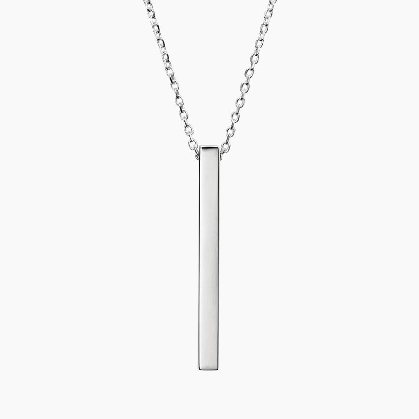 Вертикальная подвеска с гравировкой Brilliant Earth
Вертикальная подвеска с гравировкой Brilliant Earth