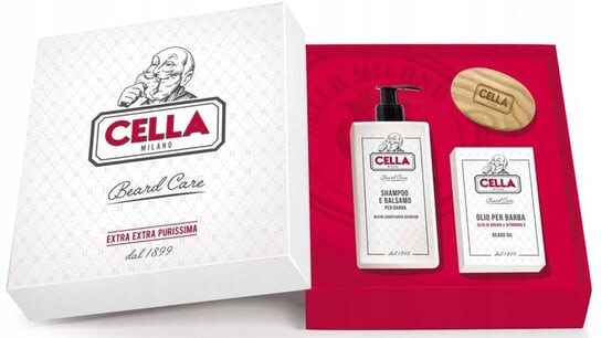 Борода, Набор уходовой косметики, 3 шт. Cella
Борода, Набор уходовой косметики, 3 шт. Cella