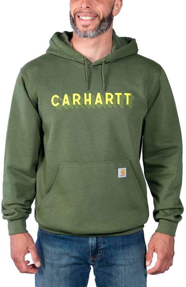 Толстовка Carhartt Men's Rain Defender Loose Fit Midweight Logo Graphic, Chive Heather
Толстовка Carhartt Men's Rain Defender Loose Fit Midweight Logo Graphic, Chive Heather