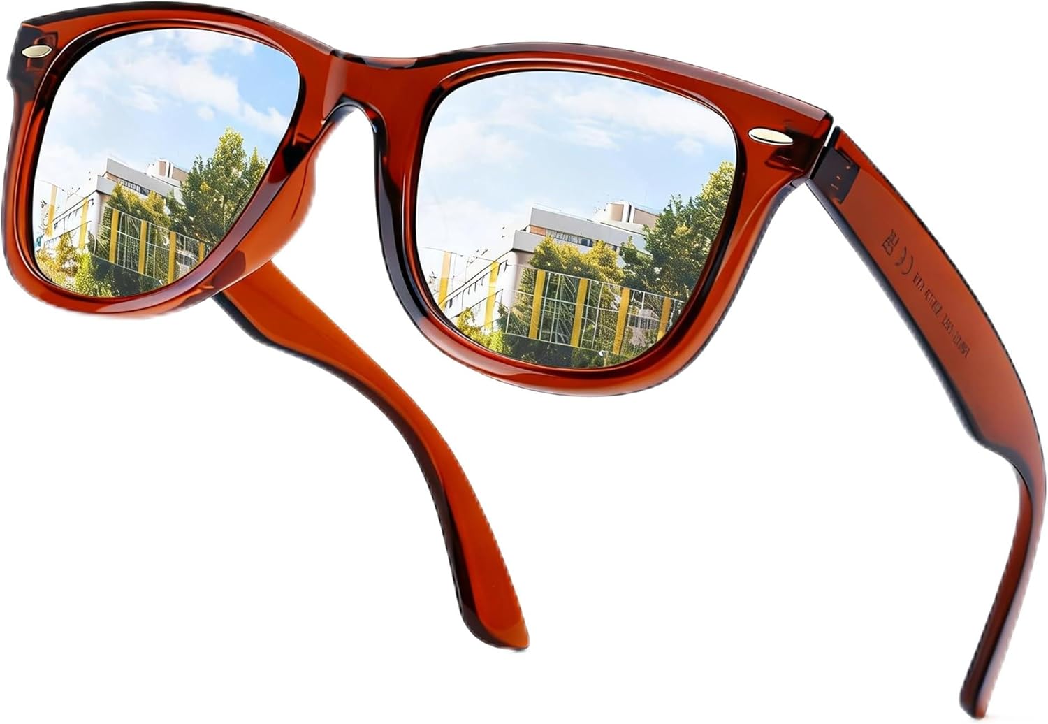 Поляризованные солнцезащитные очки SIPHEW для женщин и мужчин - квадратные спортивные солнцезащитные очки с зеркальными линзами и защитой от УФ-излучения, средний размер, A6-brown Sliver
Поляризованные солнцезащитные очки SIPHEW для женщин и мужчин - квадратные спортивные солнцезащитные очки с зеркальными линзами и защитой от УФ-излучения, средний размер, A6-brown Sliver