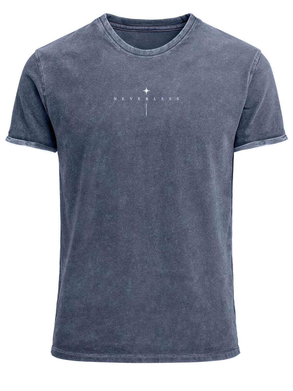 Neverless Футболка 'Spiritual Awareness' в синем цвете
Neverless Футболка 'Spiritual Awareness' в синем цвете