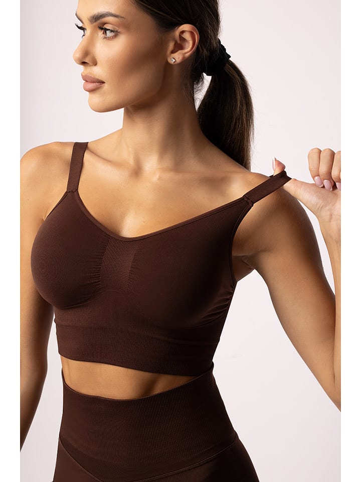 Спортивный бюстгальтер Spaio, коричневый
Спортивный бюстгальтер Spaio, коричневый