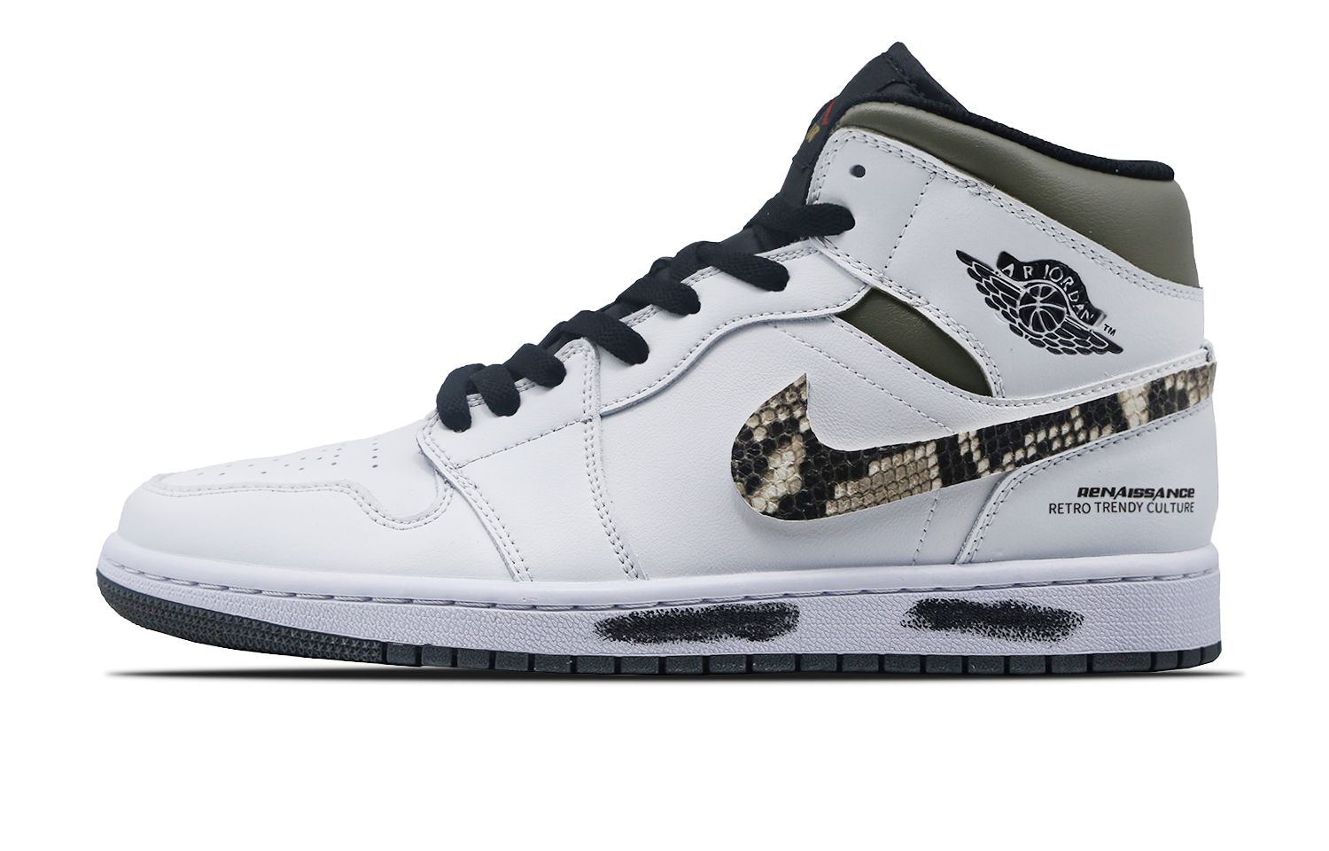 Jordan Air 1 нескользящие амортизирующие кроссовки mid-top для детей черные подростковые
Jordan Air 1 нескользящие амортизирующие кроссовки mid-top для детей черные подростковые